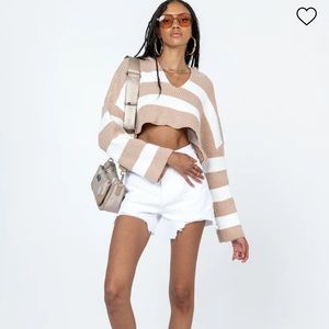 Princess Polly Benson Cropped Sweater